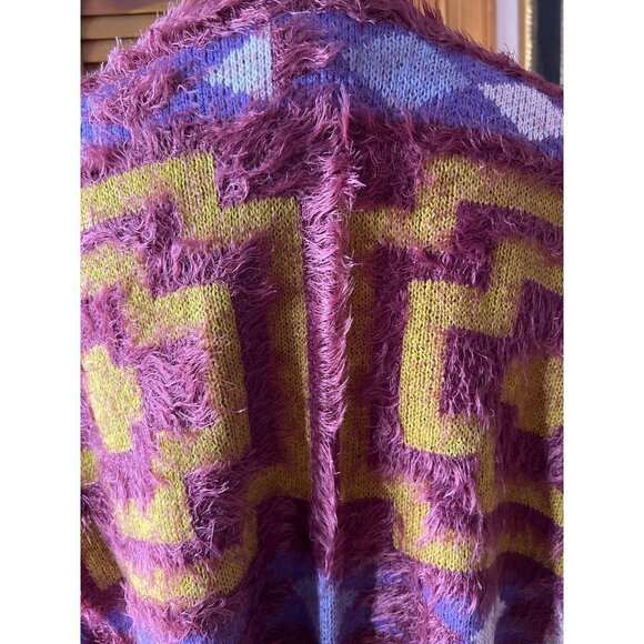 Free People Magenta Dreams Kimono Poncho -- OS -- NWTS - Picture 4 of 12